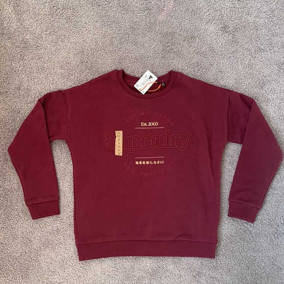 SuperDry Studios Established Crew Sweater - Picture 3 of 5